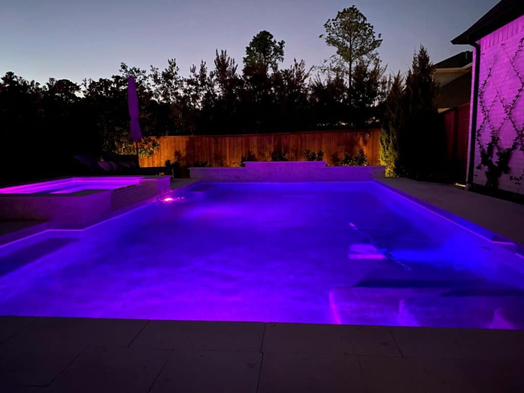 Custom Pool lighting
