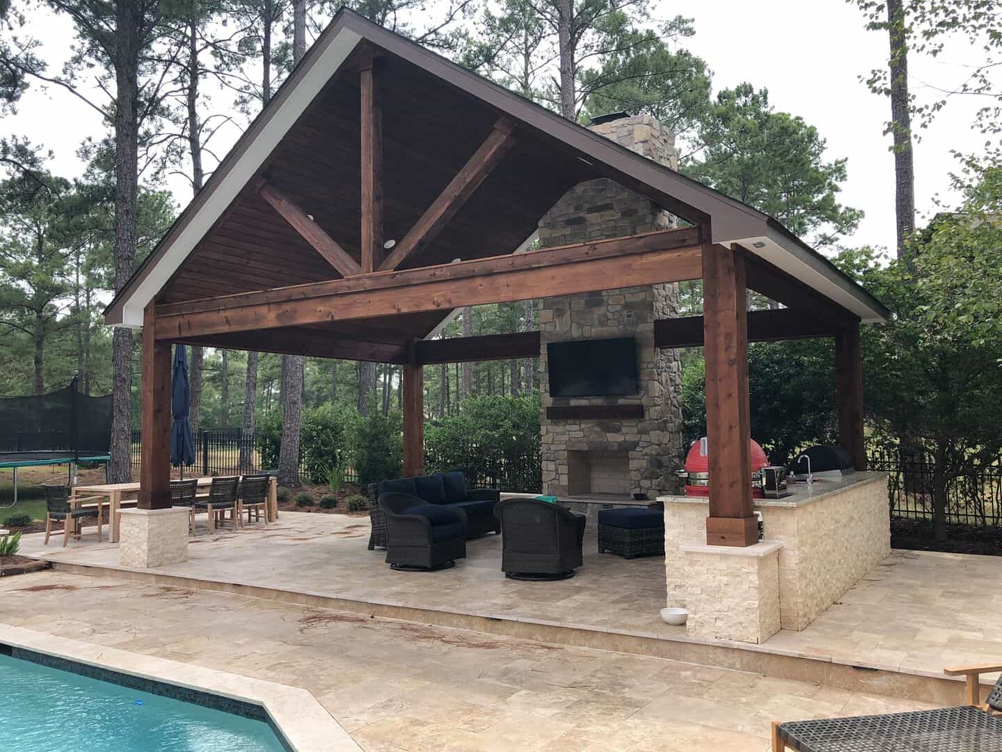 Covered Patio in Houston